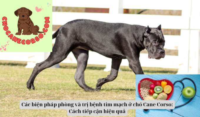 Các biện pháp phòng và trị bệnh tim mạch ở chó Cane Corso: Cách tiếp cận hiệu quả